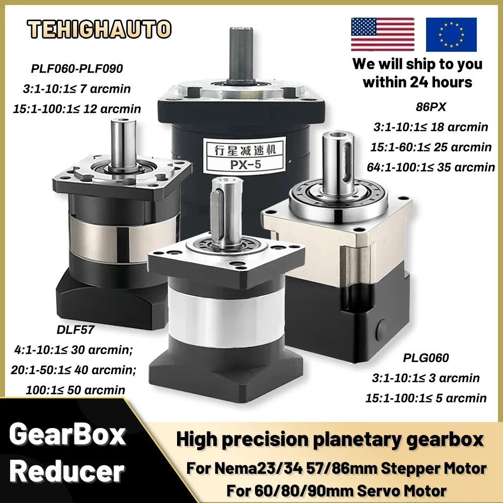 Planetary Gearbox Reducer Nema 23 34 - Riduttore epicicloidale con ingresso da 6,35/8/11/14