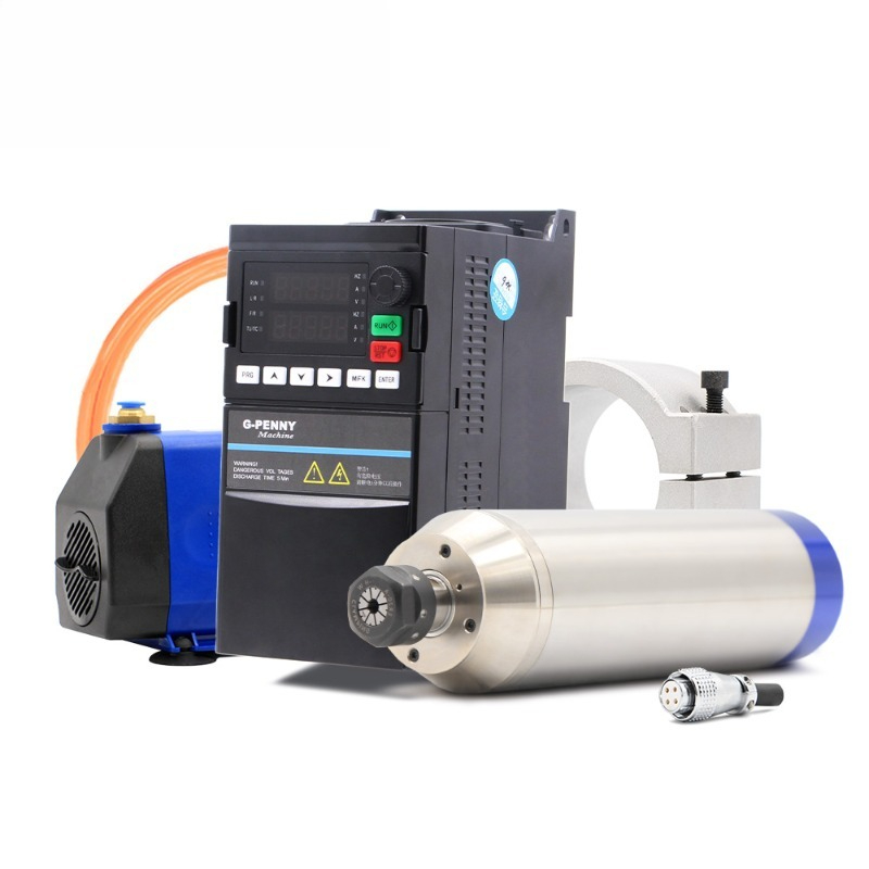 2.2Kw Water Cooled Spindle Kit Vfd - Kit Mandrino Raffreddato ad Acqua per
