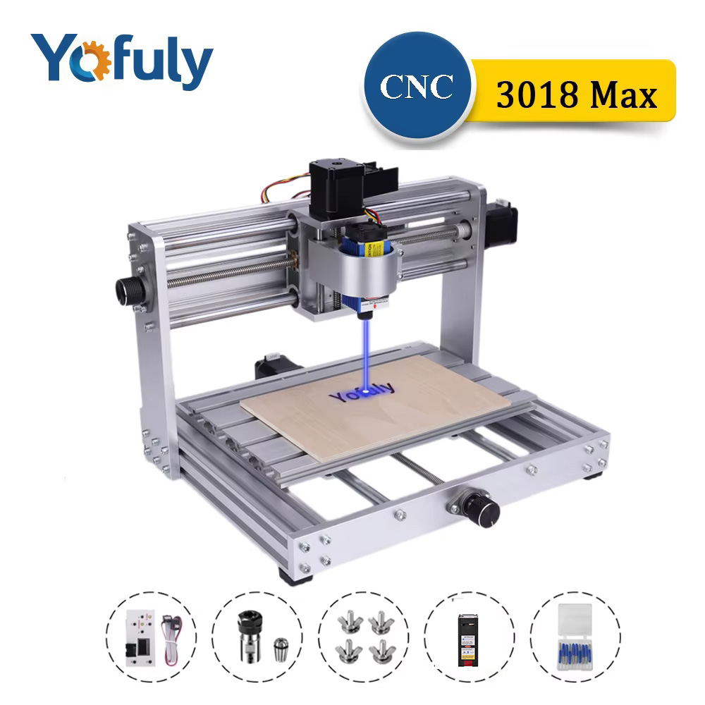 Cnc 3018 Pro Max Metal - Macchina per incisione su metalli CNC