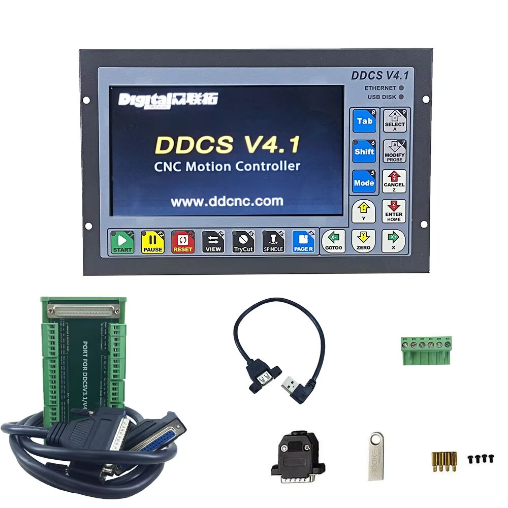 Ddcs V4.1 4 Axis Cnc Offline Controller - Controller di movimento autonomo DDCS V4.1,