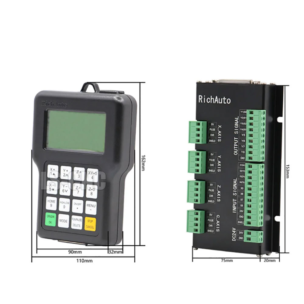 Richauto A11 Macchina per inci - Richauto A11 Dsp Controller 3 Axis recensione e prezzo