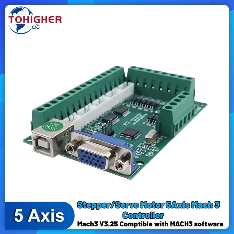 Scheda di interfaccia a 5 assi - 5 Axis Cnc Breakout Board Interface Mach3 recensione e prezzo