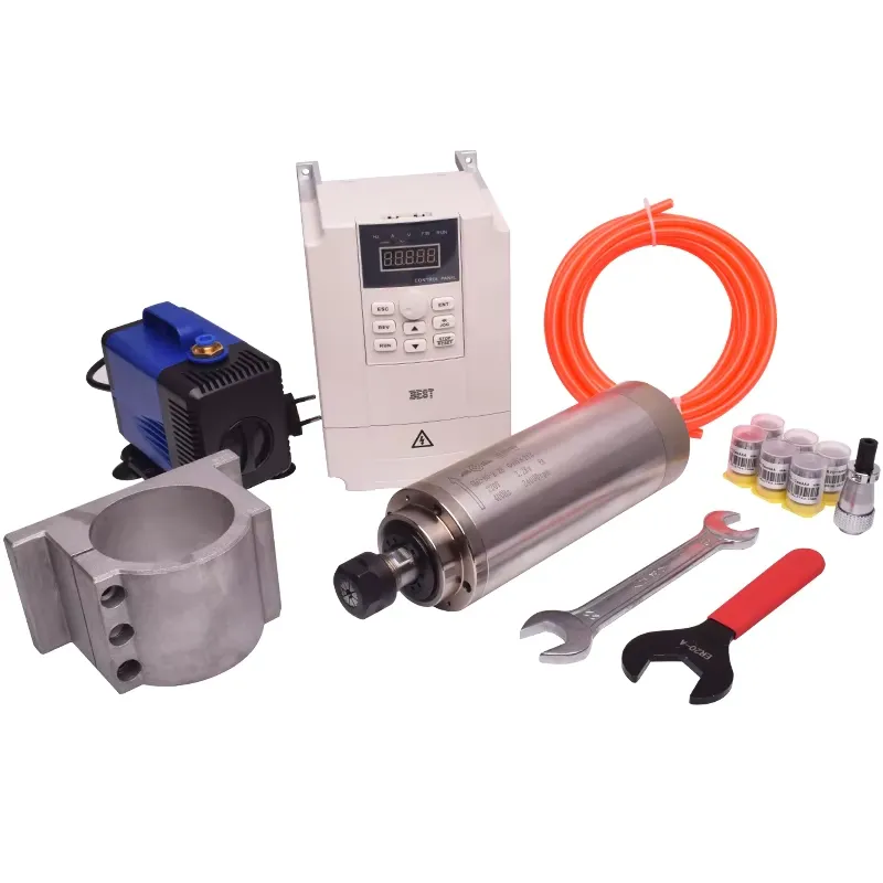 Set Mandrino Raffreddato ad Ac - 2.2Kw Water Cooled Spindle Kit Vfd recensione e prezzo
