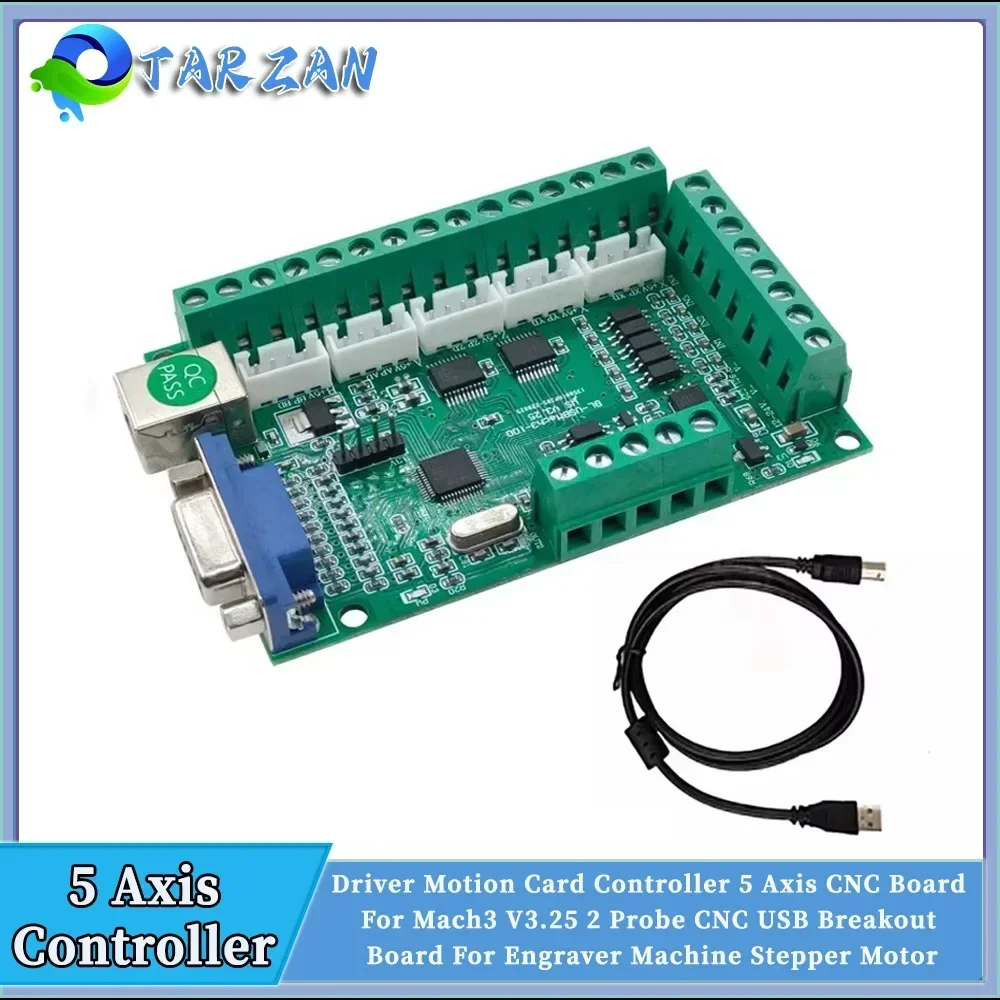 CNC 5 assi Mach3 scheda di int - 5 Axis Cnc Breakout Board Interface Mach3 recensione e prezzo