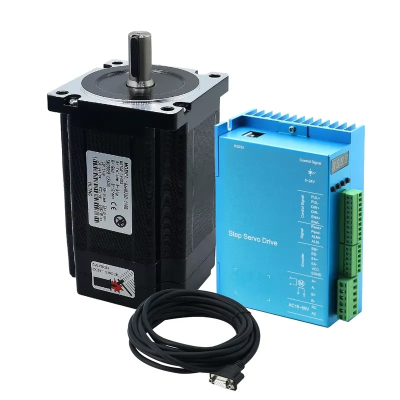 Set di Motori Passo-Passo Indu - Hybrid Servo Driver Nema 34 8.5Nm recensione e prezzo