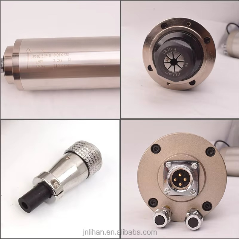 2.2KW 220V Raffreddato ad Acqu - 2.2Kw Water Cooled Spindle Kit Vfd recensione e prezzo