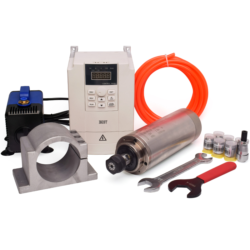 Kit mandrino raffreddato ad ac - 2.2Kw Water Cooled Spindle Kit Vfd recensione e prezzo